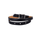 THE VICTORIA BELT/AMERICAN ALLIGATOR/BLACK