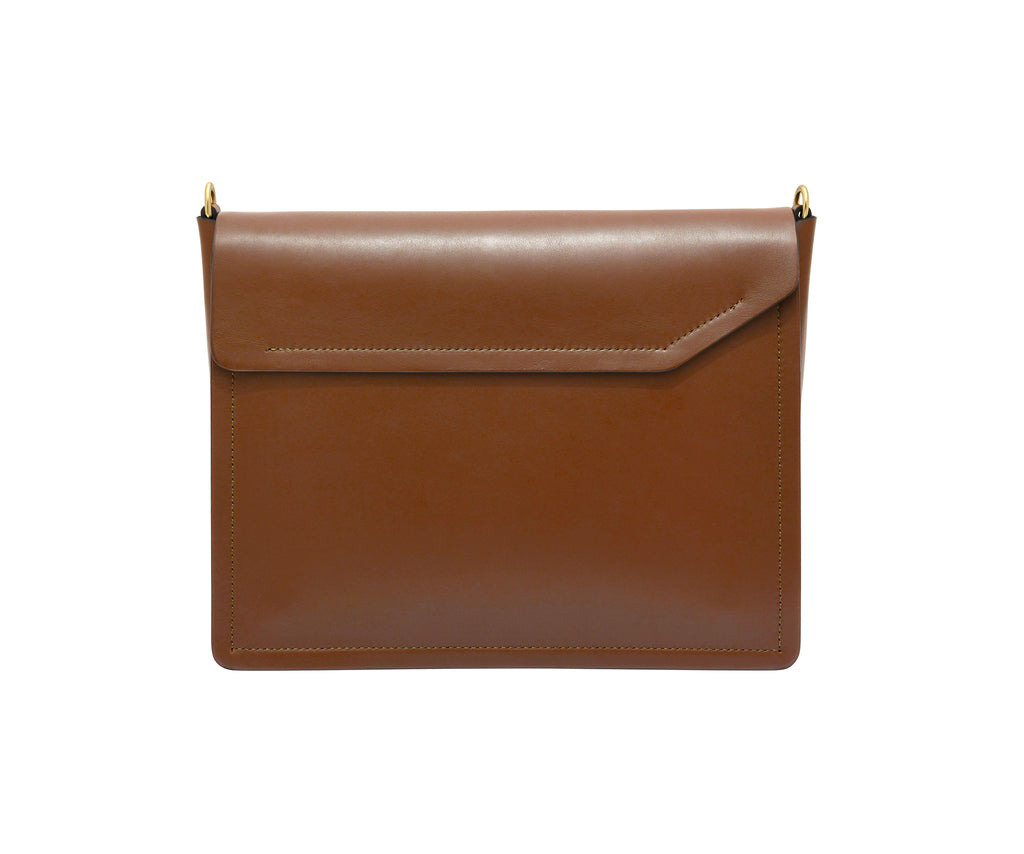 THE JEMISON SATCHEL/AMERICAN BOVINE/TOBACCO
