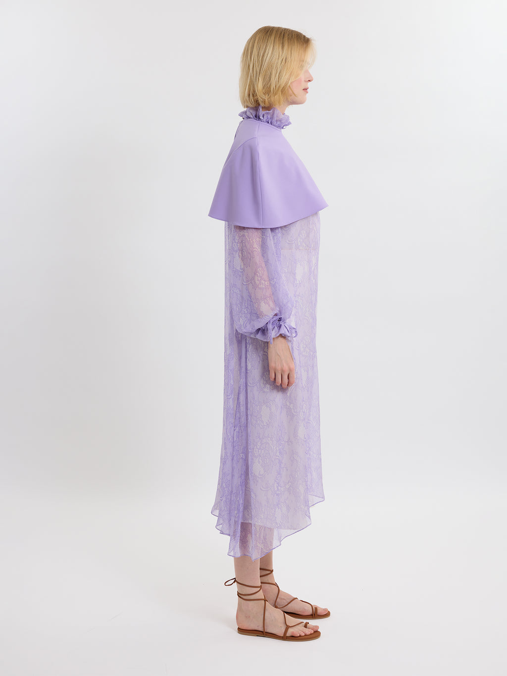 CAPLET / ORGANIC SUMMER WOOL/ LILAC / LIMITED EDITION