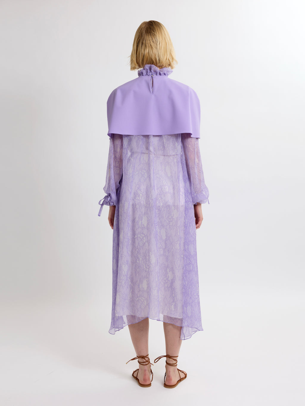 CAPLET / ORGANIC SUMMER WOOL/ LILAC / LIMITED EDITION