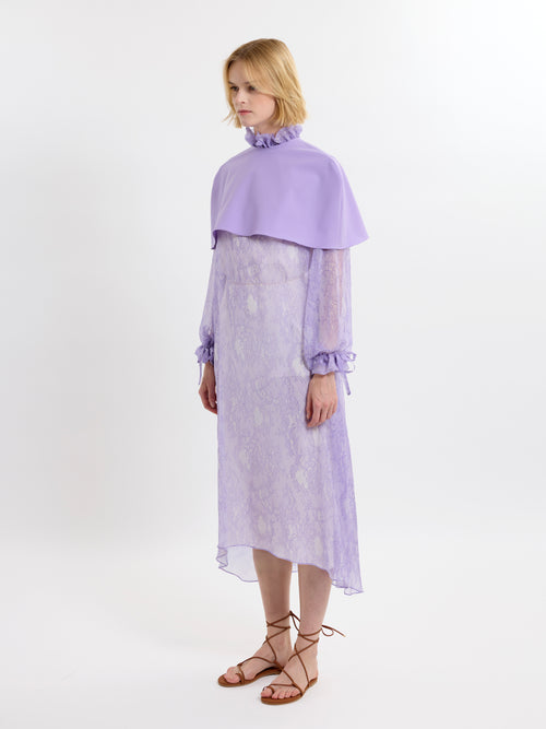 CAPLET / ORGANIC SUMMER WOOL/ LILAC / LIMITED EDITION