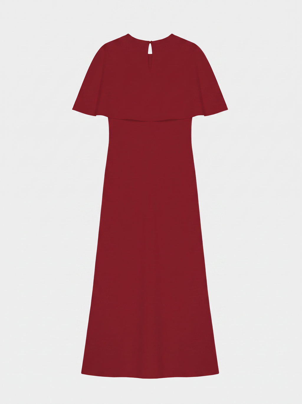 CAPELET DRESS /ORGANIC SILK CREPE DE CHINE/ BOURDAUX