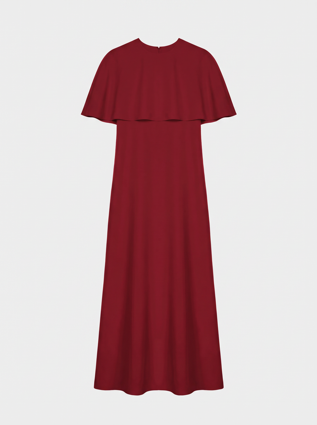 CAPELET DRESS /ORGANIC SILK CREPE DE CHINE/ BOURDAUX