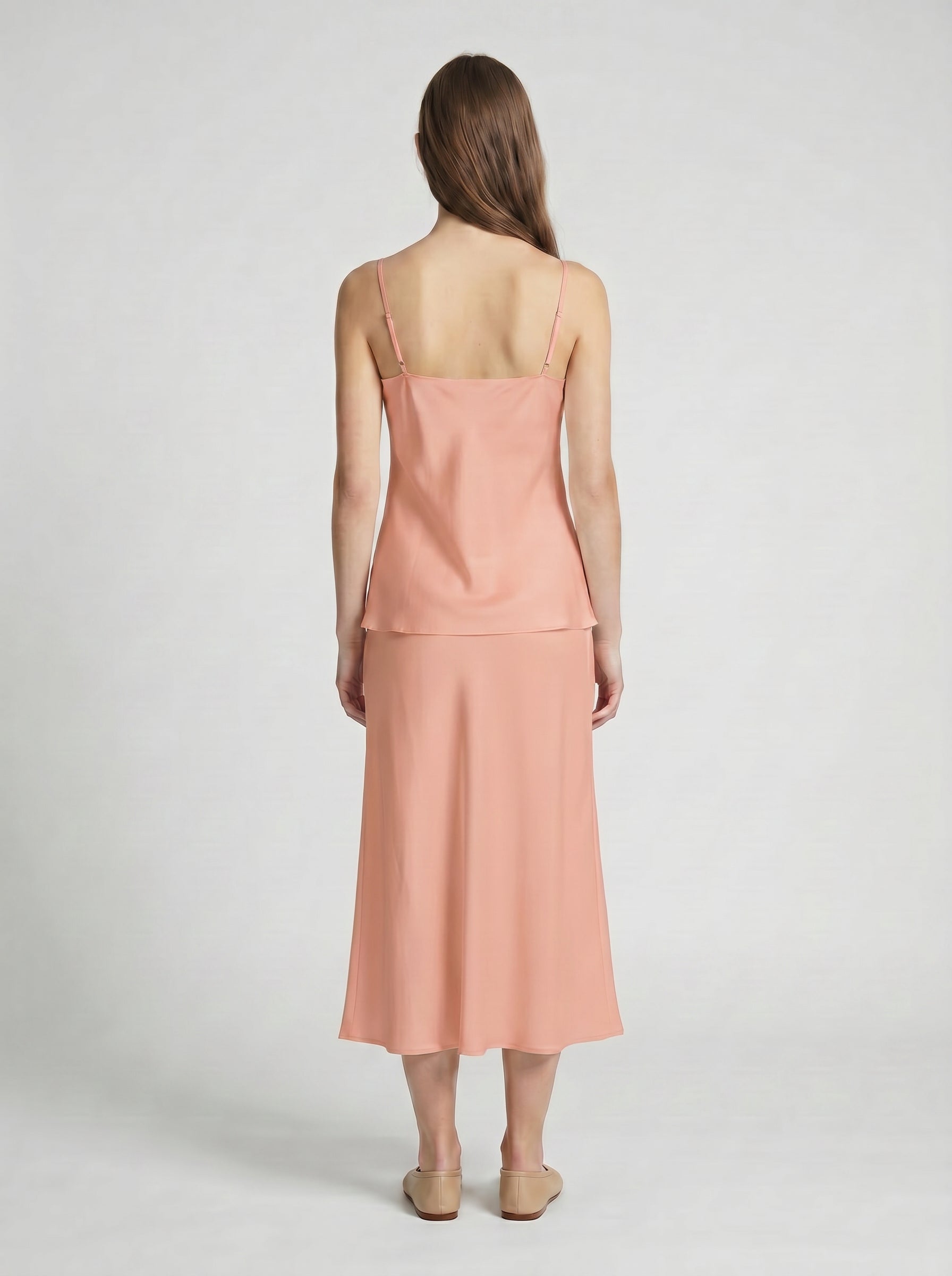 CAMISOLE / ORGANIC SILK CREPE DE CHINE / BLUSH