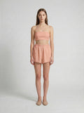 SHORTS / ORGANIC SILK CREPE DE CHINE / BLUSH