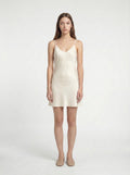 MINI SLIP / ORGANIC SILK CREPE DE CHINE / CREME