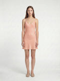 MINI SLIP / ORGANIC SILK CREPE DE CHINE/ BLUSH