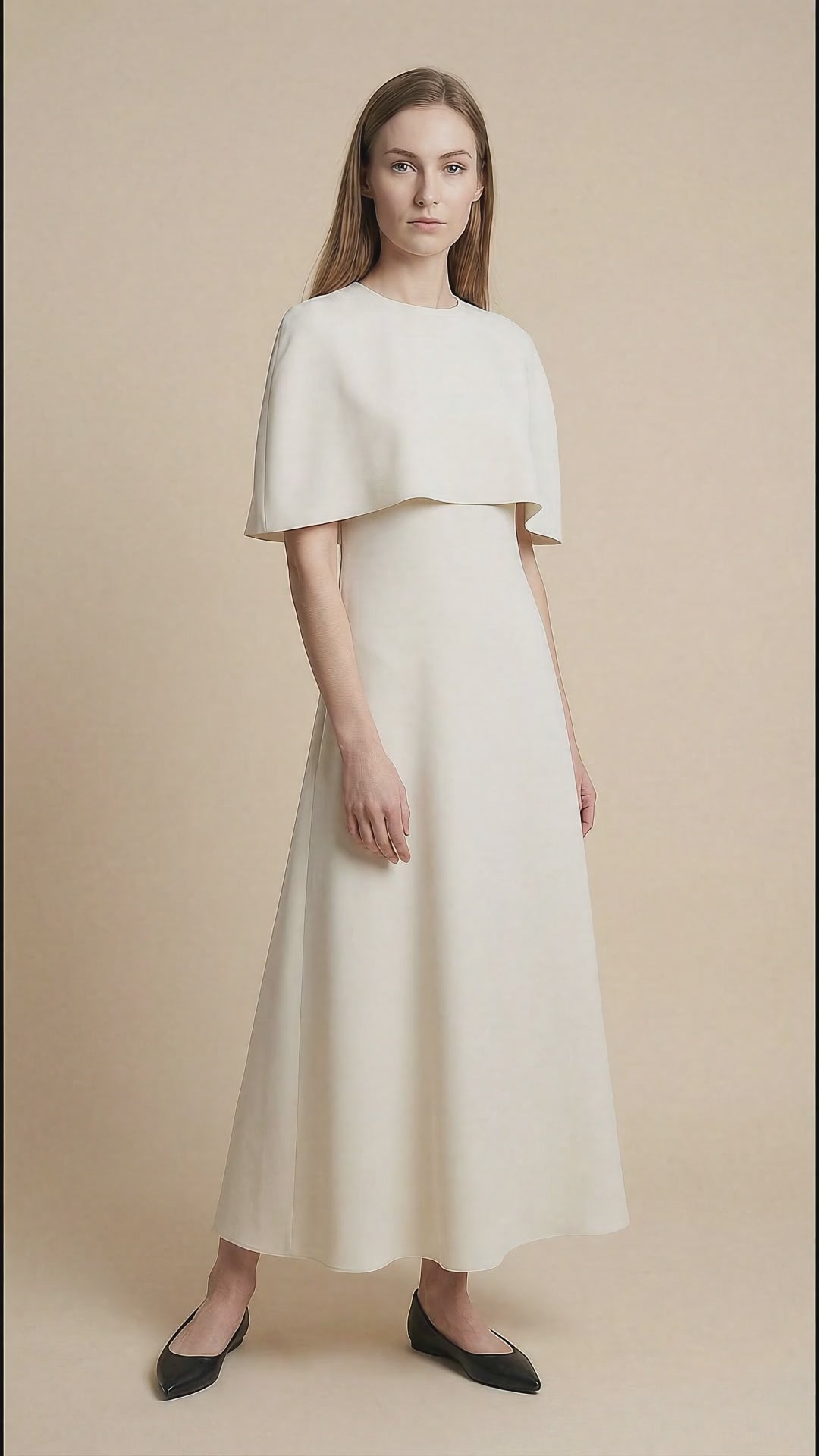 Caplet Organic Silk Dress