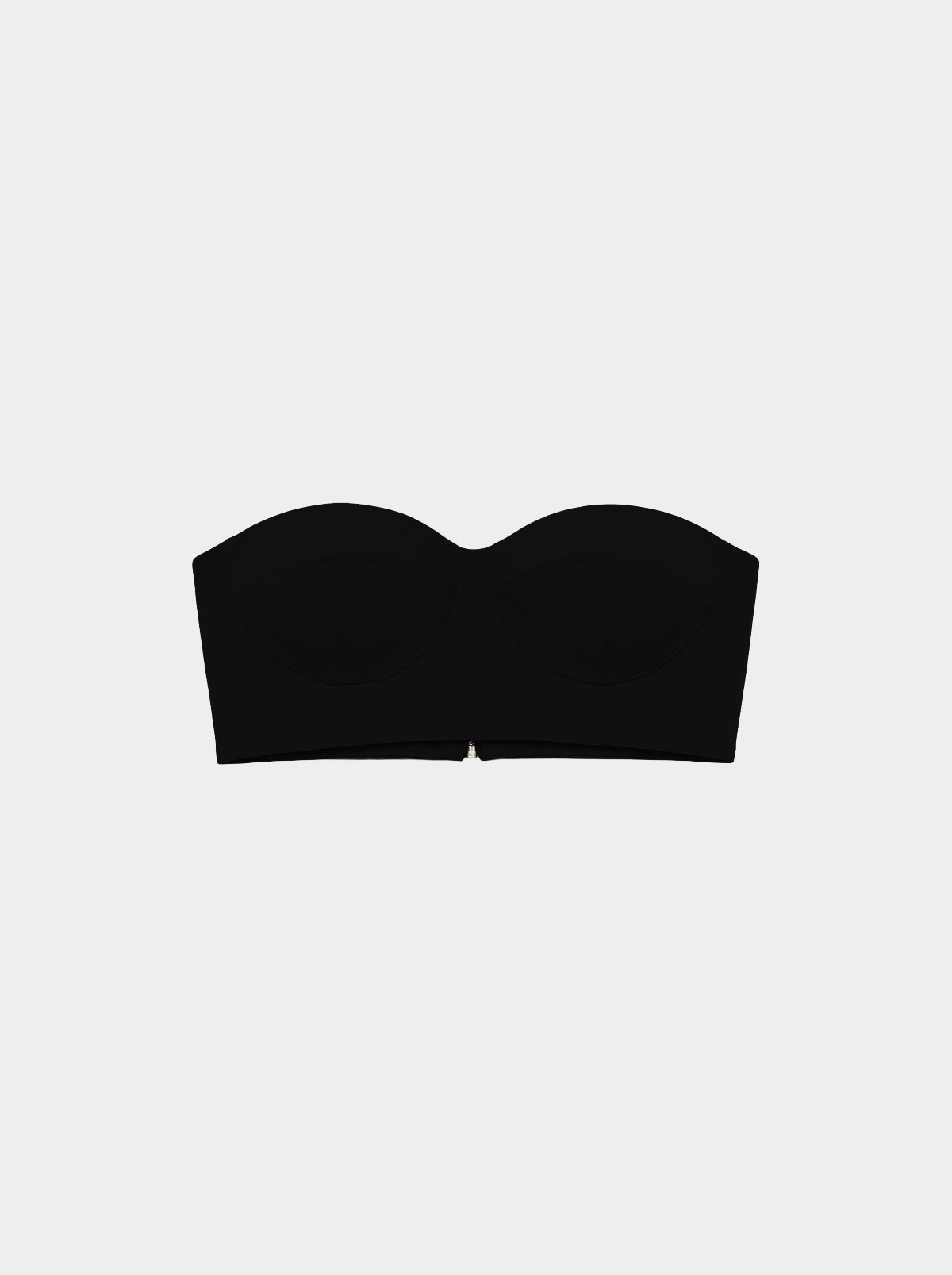 BRALETTE/ ORGANIC SUMMER WOOL/ BLACK